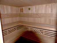 La Palma Bilder Atlantico innen Sauna Innenraum