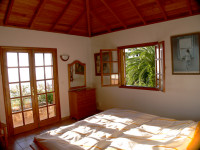 La Palma Bilder Landhaus Tijarafe Schlafzimmer