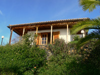 La Palma Bilder Landhaus Tijarafe Westfassade