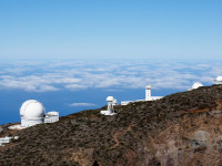 La Palma Bilder Umgebung Roque de los Muchachos Observatorien